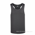 Sports Workout Fitness Ribbed Gym Tank Top Men